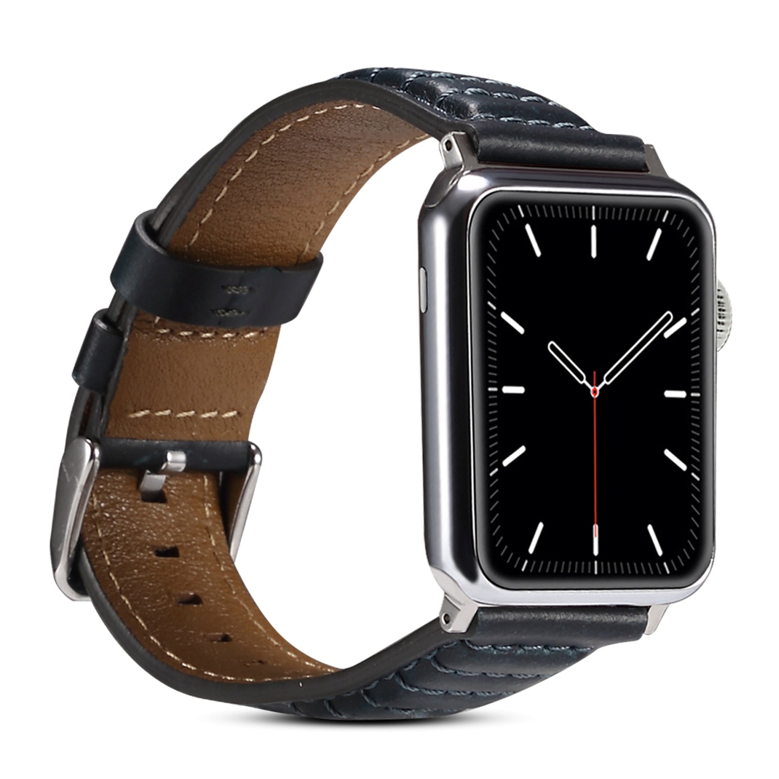 For Apple Watch Series 9 8 7 41mm 6 5 4 SE SE (2022) SE (2023) 40mm 3 2 1 38mm Watch Strap Waxy Cowhide Leather Watchband For Apple Watch Series 9 8 7 41mm 6 5 4 SE SE (2022) SE (2023) 40mm 3 2 1 38mm Watch Strap Waxy Cowhide Leather Watchband